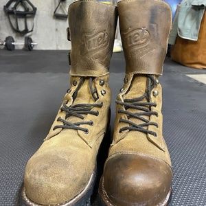 Motorcycle Boots - Paratrooper Style